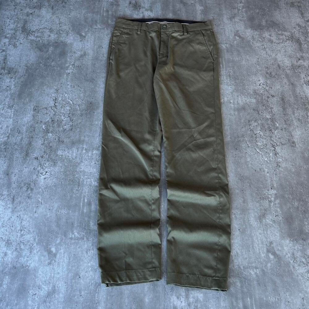 Forest Green Essential Chino Dress Pants